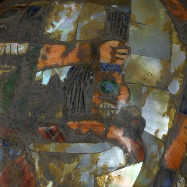 Pre-Columbian Moche Pututu with Precious Stone Inlays - Image 18