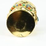 Gold-Plated Chalice with Precious Stone Inlays - Imagen 9