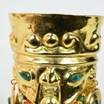 Gold-Plated Chalice with Precious Stone Inlays - Imagen 11