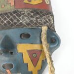 Handcrafted Paracas Ceramic Mask - Unique Art Decor - Imagen 8