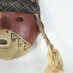 Handcrafted Nasca-Inspired Ceramic Mask - Unique Art Piece - Imagen 4