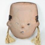 Handcrafted Nasca-Inspired Ceramic Mask - Unique Art Piece - Imagen 8