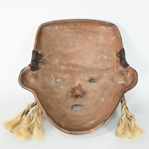 Handcrafted Nasca-Inspired Ceramic Mask - Unique Art Piece - Image 6
