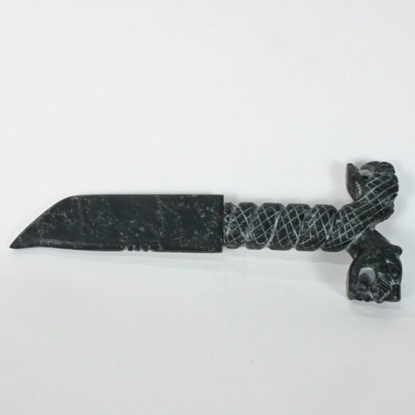 Exquisite Stone and Metal Art Knife for Home Dcor - Image 2