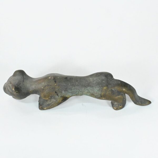 Unique Metal Feline Sculpture for Art Lovers - Image 7