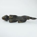 Unique Metal Feline Sculpture for Art Lovers - Imagen 8