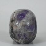 Exquisite Amethyst Stone Skull Sculpture for Unique Decor - Image 3