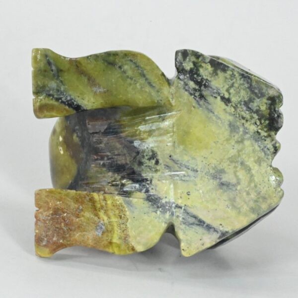 Unique Turquoise Stone Frog Sculpture for Art Lovers - Image 8