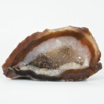 Exquisite Natural Agate Geode Crystal Art Piece
