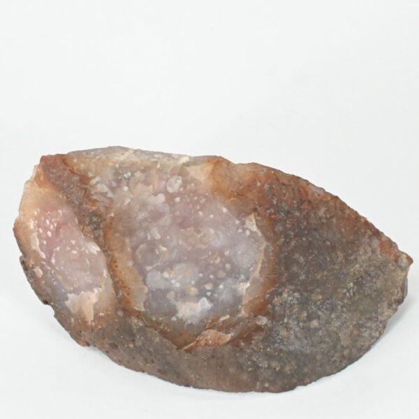 Exquisite Natural Agate Geode Crystal Art Piece - Image 9