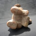 Pre-Columbian Moche Warrior Ceramic Bottle - Imagen 10