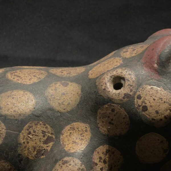 Pre-Columbian Tiahuanaco Ceramic Frog Vessel - Image 13