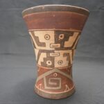 Inca Pre-Columbian Ceremonial Ceramic Vase - Imagen 2