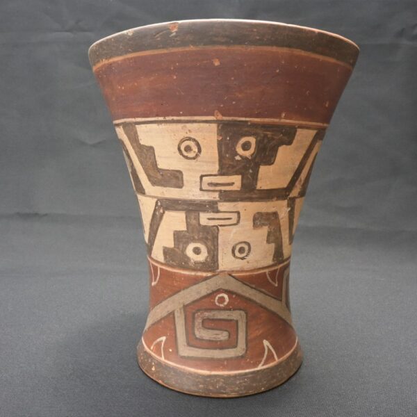 Inca Pre-Columbian Ceremonial Ceramic Vase - Image 2