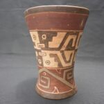 Inca Pre-Columbian Ceremonial Ceramic Vase - Imagen 3