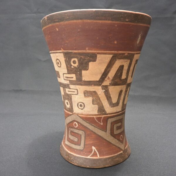Inca Pre-Columbian Ceremonial Ceramic Vase - Image 3