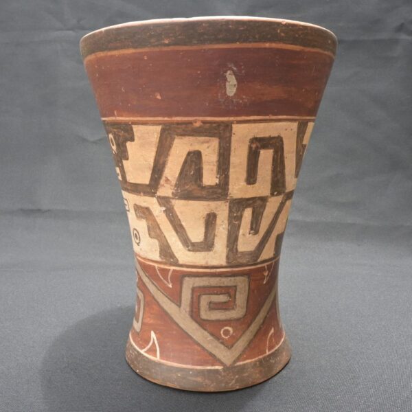 Inca Pre-Columbian Ceremonial Ceramic Vase - Image 4