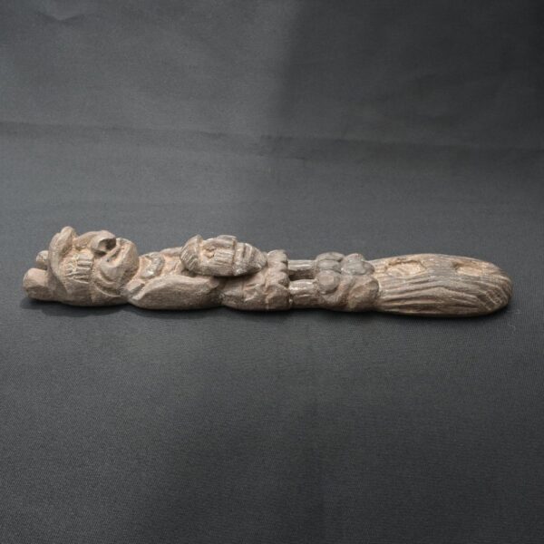 Pre-Columbian Moche Ceremonial Wooden Scepter - Image 4
