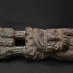Pre-Columbian Moche Ceremonial Wooden Scepter - Imagen 10