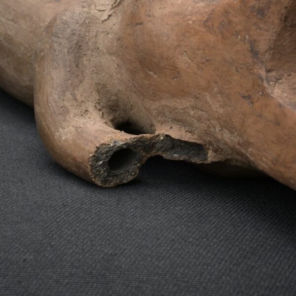 Precolumbian Moche Ceramic Whistle - Ancient Ritual Artifact - Image 15