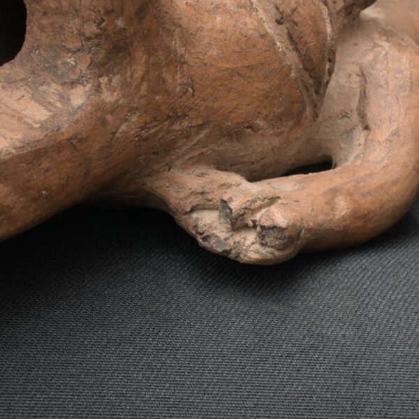 Precolumbian Moche Ceramic Whistle - Ancient Ritual Artifact - Image 16