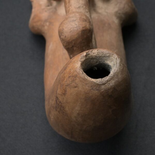 Precolumbian Moche Ceramic Whistle - Ancient Ritual Artifact - Image 19