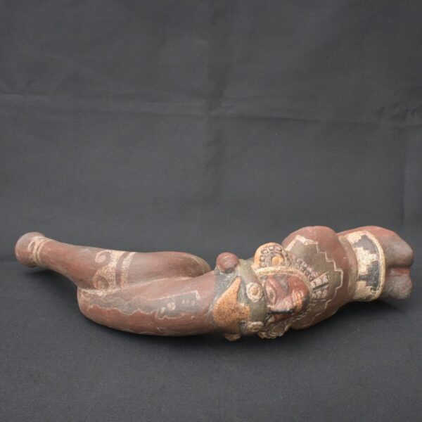 Tiahuanaco Pre-Columbian Ceramic Figurine with Human Form - Image 11