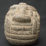 Pre-Columbian Moche Ceremonial Head Sculpture - Imagen 2