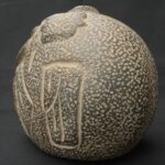 Pre-Columbian Moche Ceremonial Head Sculpture - Imagen 5