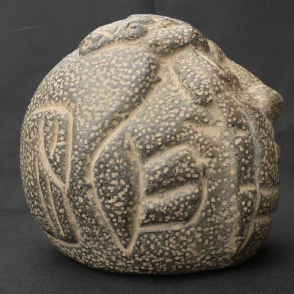 Pre-Columbian Moche Ceremonial Head Sculpture - Image 8