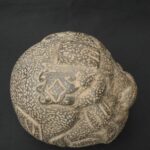 Pre-Columbian Moche Ceremonial Head Sculpture - Imagen 9