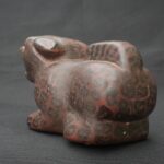 Pre-Columbian Tiahuanaco Ceramic Jaguar Figurine - Imagen 5