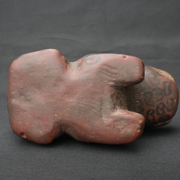 Pre-Columbian Tiahuanaco Ceramic Jaguar Figurine - Image 10