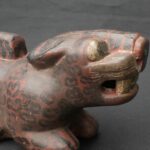 Pre-Columbian Tiahuanaco Ceramic Jaguar Figurine - Imagen 11