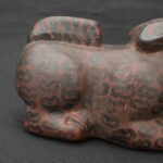 Pre-Columbian Tiahuanaco Ceramic Jaguar Figurine - Imagen 12