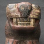 Pre-Columbian Tiahuanaco Ceramic Jaguar Figurine - Imagen 14