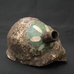 Precolumbian Moche Pututu with Gemstone Inlays - Imagen 5