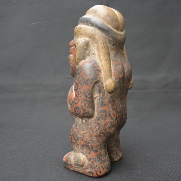 Tiahuanaco Pre-Columbian Ceramic Figurine with Human Form - Image 5