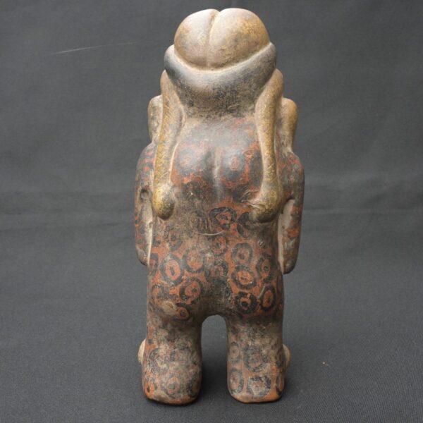 Tiahuanaco Pre-Columbian Ceramic Figurine with Human Form - Image 6