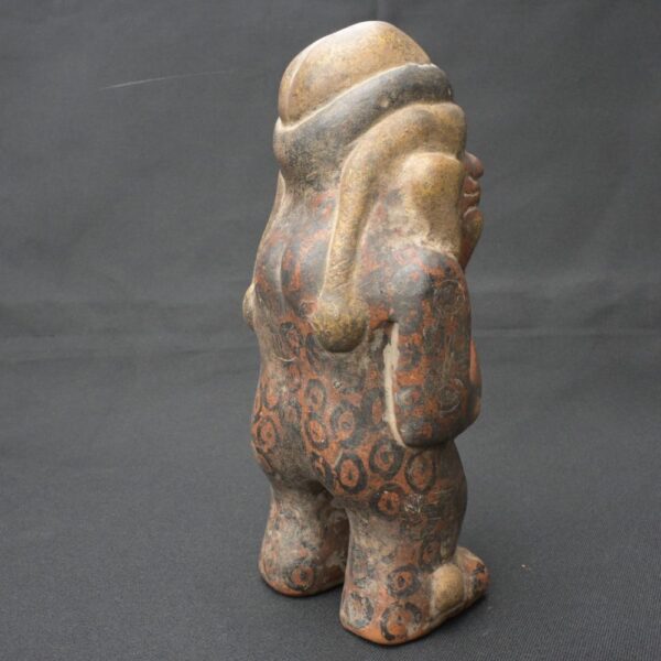 Tiahuanaco Pre-Columbian Ceramic Figurine with Human Form - Image 7