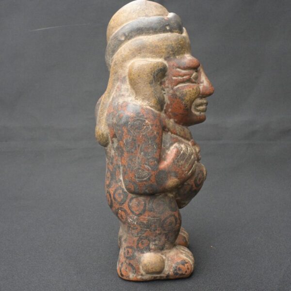 Tiahuanaco Pre-Columbian Ceramic Figurine with Human Form - Image 8