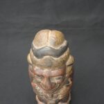 Tiahuanaco Pre-Columbian Ceramic Figurine with Human Form - Imagen 9