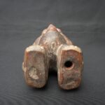 Tiahuanaco Pre-Columbian Ceramic Figurine with Human Form - Imagen 10