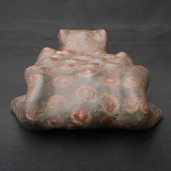 Pre-Columbian Tiahuanaco Frog Ceramic Figurine - Image 5