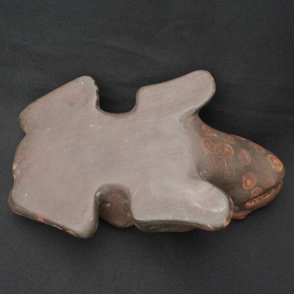 Pre-Columbian Tiahuanaco Frog Ceramic Figurine - Image 10