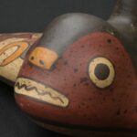 Pre-Columbian Nasca Manta Ray Ceramic Vessel - Imagen 12