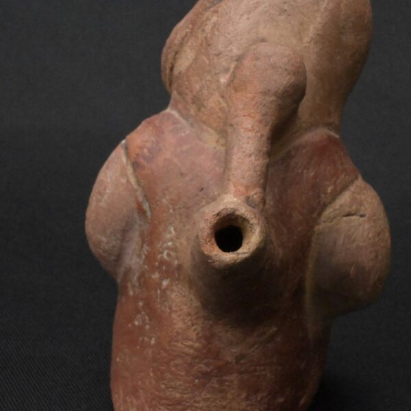Pre-Columbian Moche Human Form Ceramic Whistle - Image 13