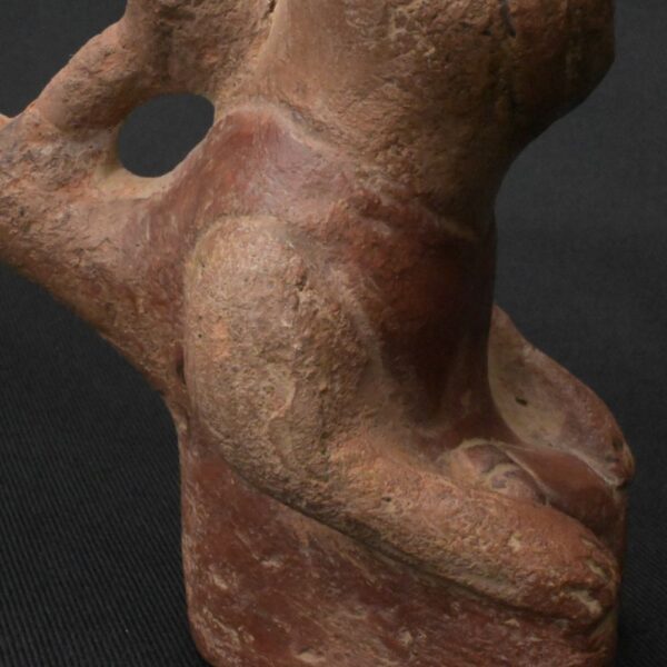 Pre-Columbian Moche Human Form Ceramic Whistle - Image 14