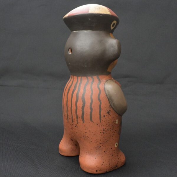 Exquisite Pre-Columbian Nasca Ceramic Human Figure - Image 6