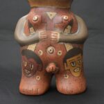 Exquisite Pre-Columbian Nasca Ceramic Human Figure - Imagen 12